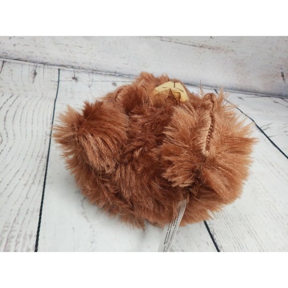 Greenbrier International Brown Fuzzy Teddy Bear Plush Lovey Stuffed Animal Toy - Picture 6 of 9